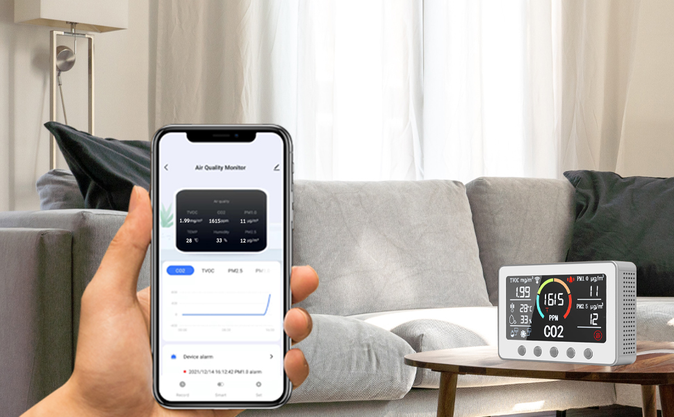 GZAIR Smart air quality monitr