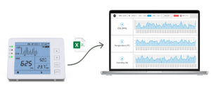 GZAIR 1200P data logger