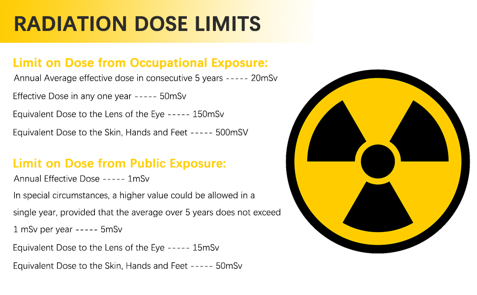 Geiger Counter Dosimeter Beta Gamma X-ray detector